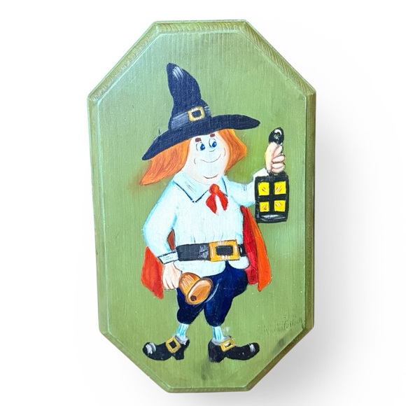 Vintage Other - OOAK Hand Painted Plaque from the 1970's